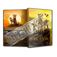 Mufasa Aslan Kral - Mufasa The Lion King - 2024 Türkçe Dvd Cover Tasarımı